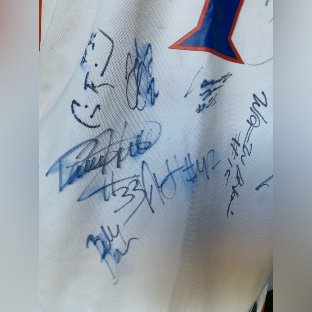 Florida Gators White and Blue Basketball Jersey - Picture 10 of 16